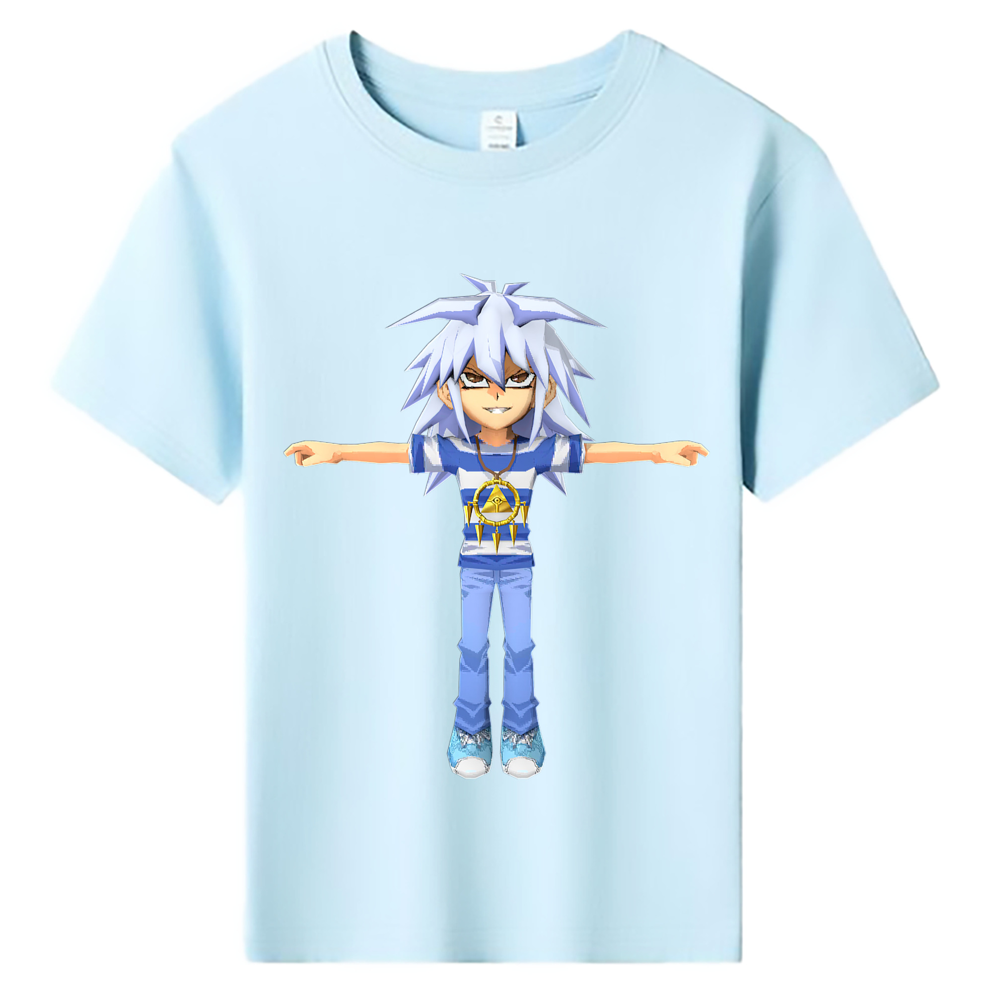 （画像用） 遊☆戯☆王 Yu-Gi-Oh! 綿100％キッズTシャツ（フロントプリント）